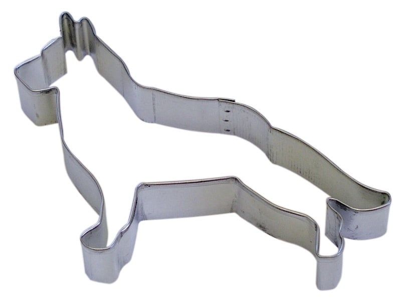R&amp;M German Shepherd Cookie Cutter 5.25"