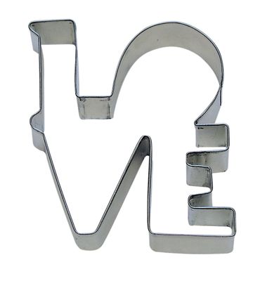 R&amp;M LOVE Cookie Cutter 4.5"