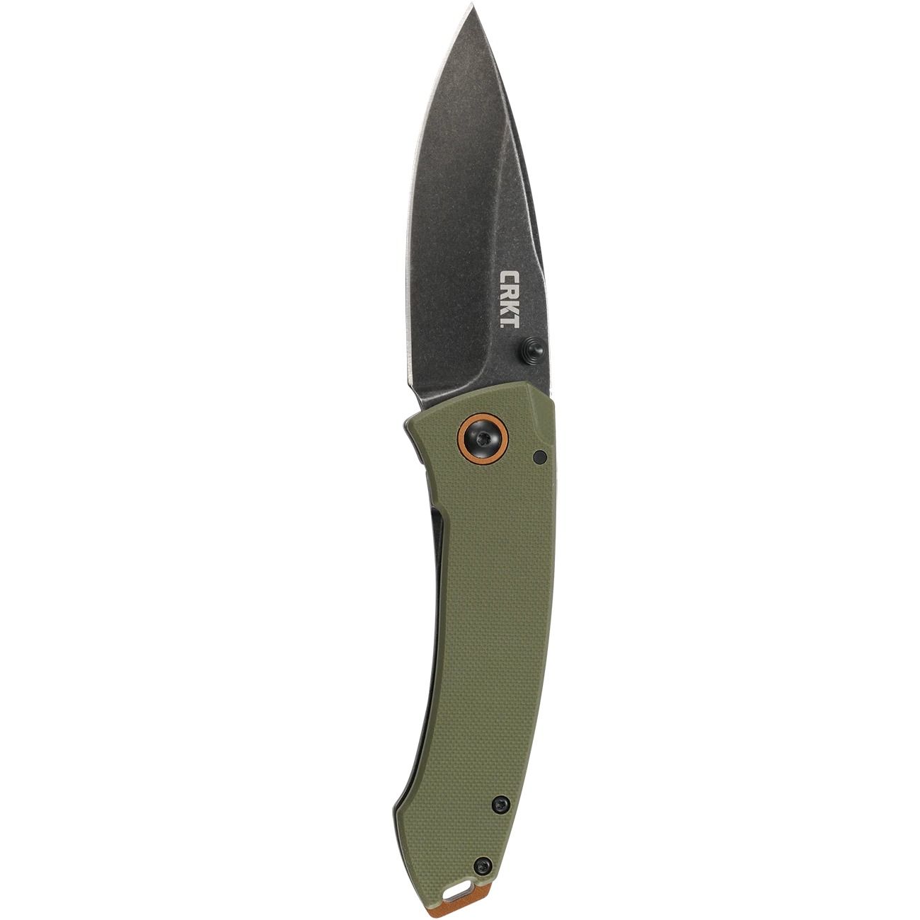 CRKT Tuna, OD Green G10 Handle 8Cr14MoV
