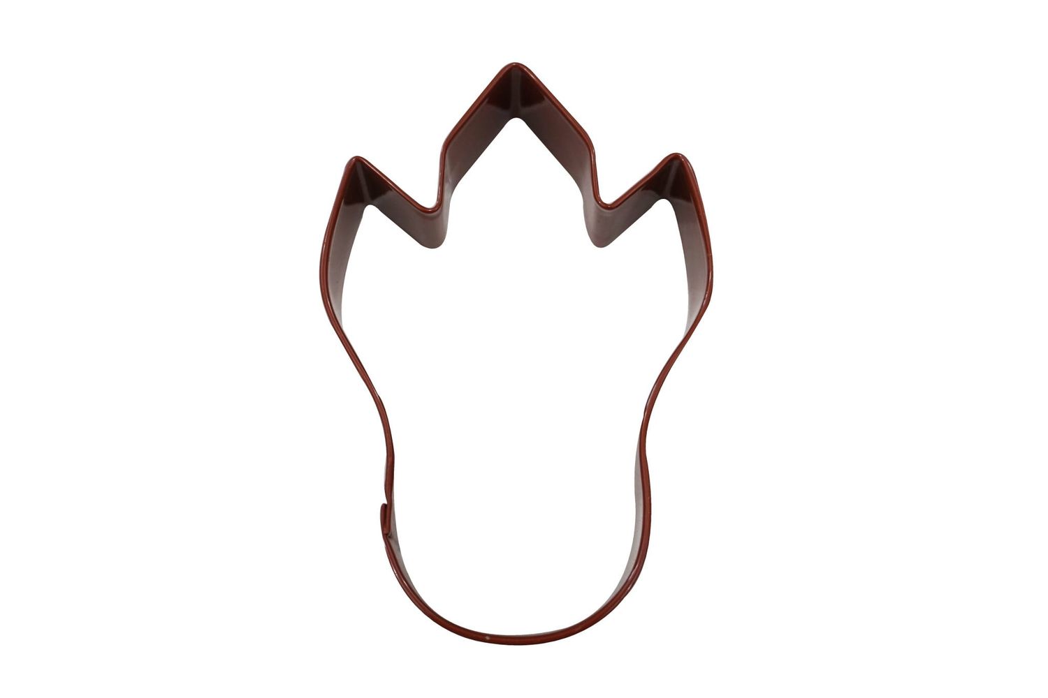 R&amp;M Dinosaur Foot Cookie Cutter 4" Brown