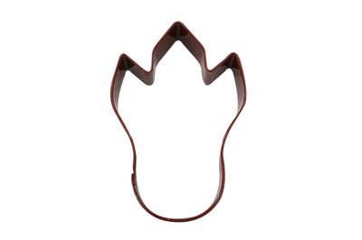 R&amp;M Dinosaur Foot Cookie Cutter 4" Brown