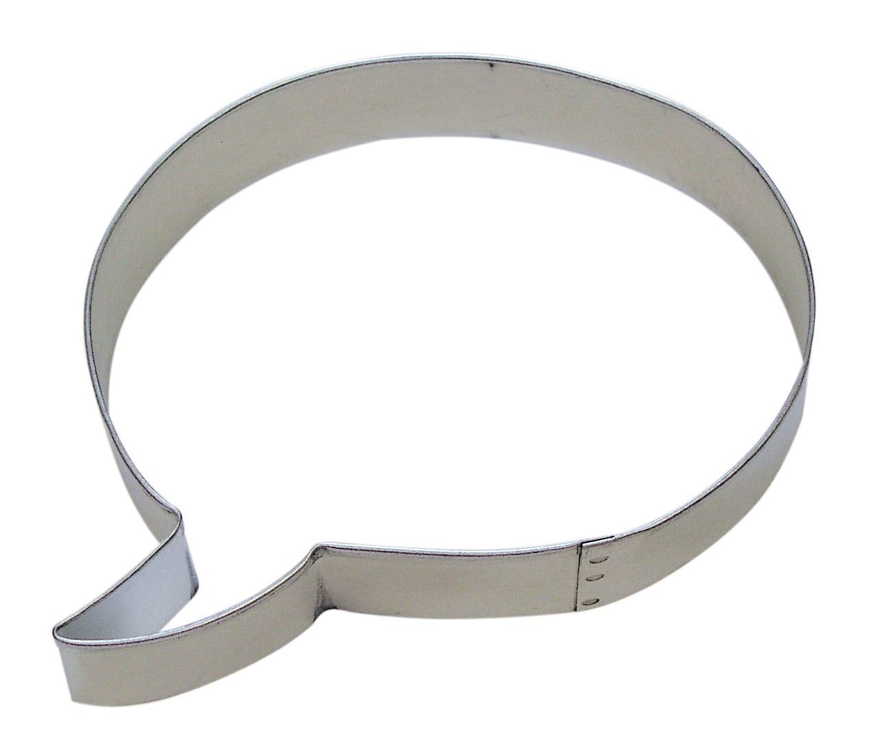 R&amp;M Conversation Bubble Cookie Cutter 4.25"