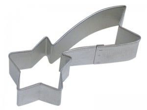 R&amp;M Falling Star Cookie Cutter 4"