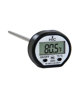 HIC, Roasting Instant Read Digital Meat Thermometer Shatterproof LCD Display