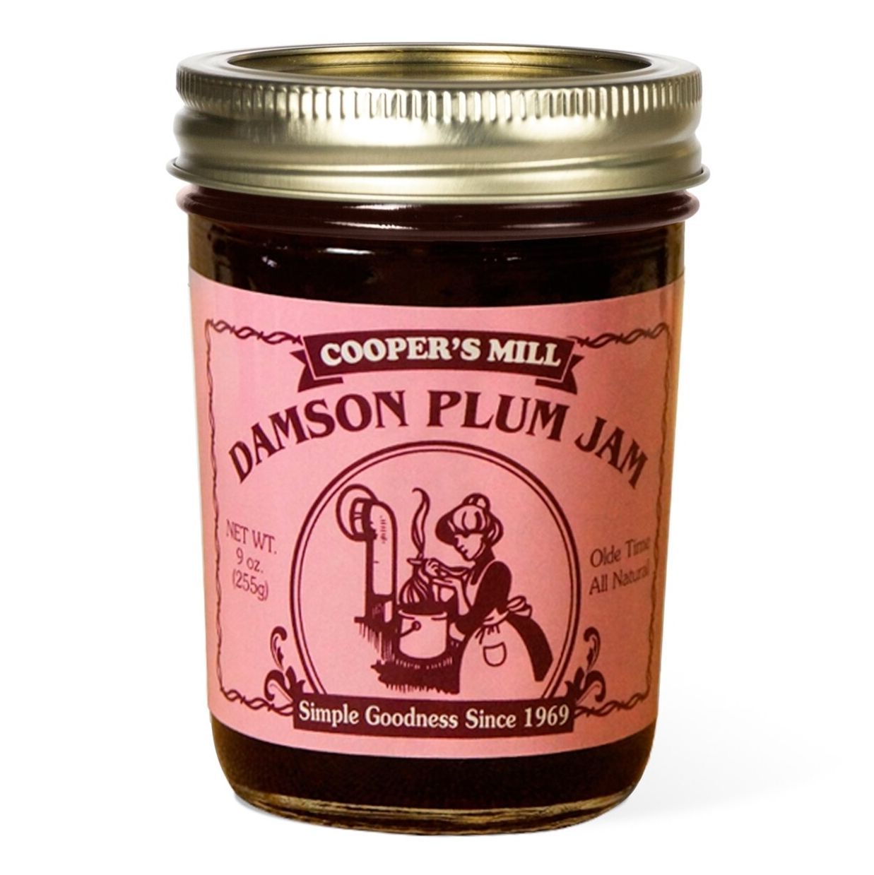 Cooper's Mill Damson Plum Jam, Half Pint