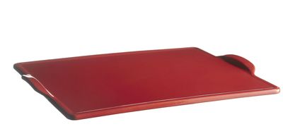Emile Henry Rectangular Pizza Stone Burgundy