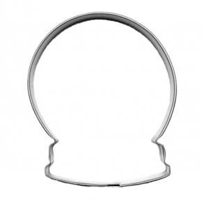 R&amp;M Snow Globe-Crystal Ball Cookie Cutter 3.5"