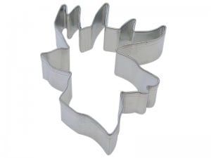 R&amp;M Deer Head Cookie Cutter 4"