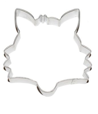 R&amp;M Fox Face Cookie Cutter 3.5"
