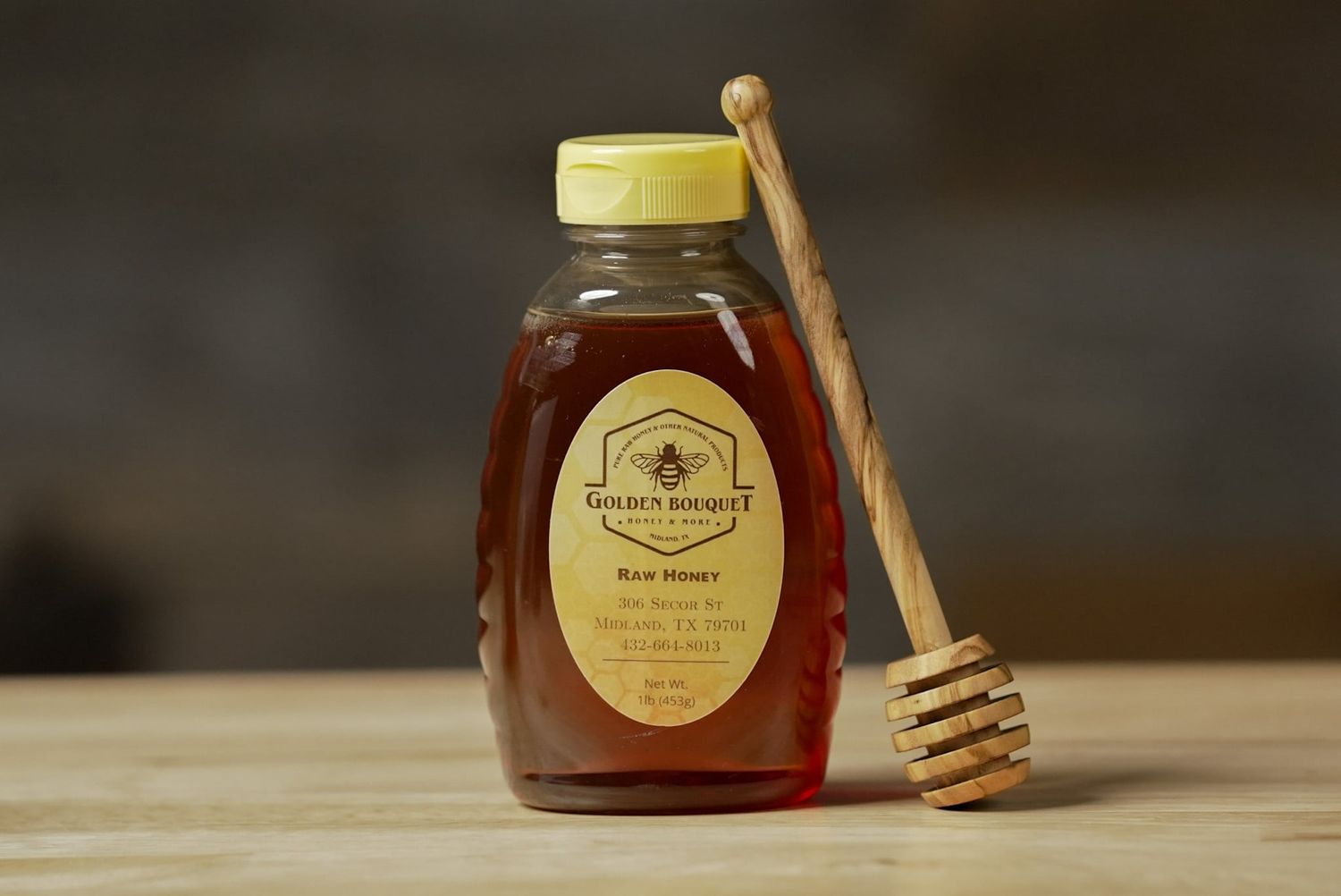Golden Bouquet Raw Honey, 1lb