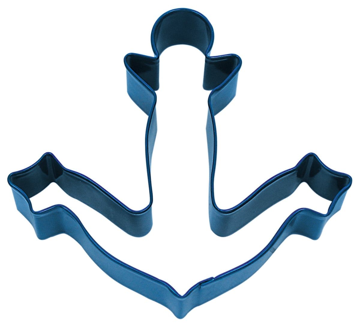 R&amp;M Anchor Cookie Cutter 4.5" - Blue