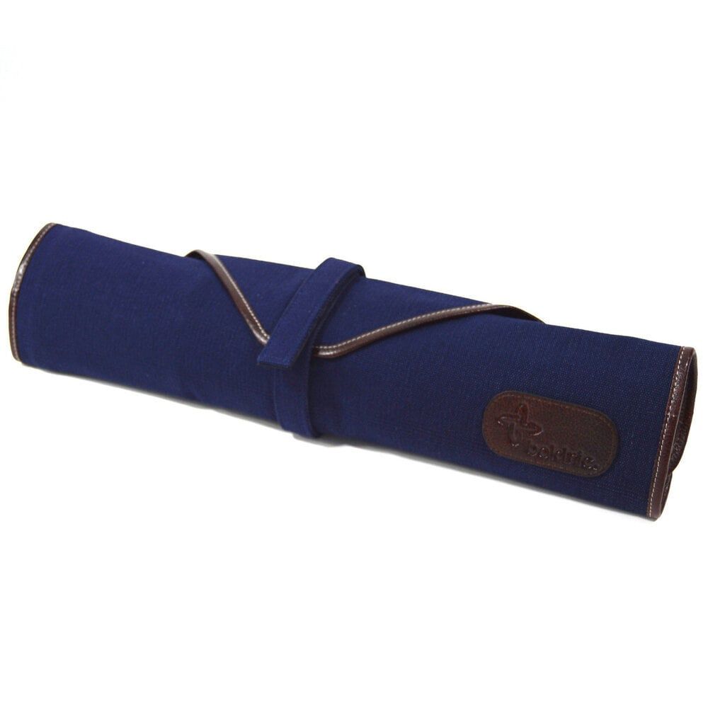 Boldric Canvas 6-Pocket Knife Bag - Navy