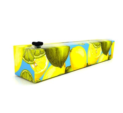ChicWrap Dispenser Lemon Plastic Wrap 12" x 250'