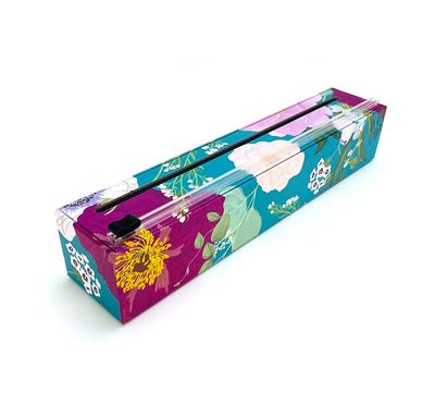 ChicWrap Plastic Wrap Dispenser Spring Flowers 12" x 250'