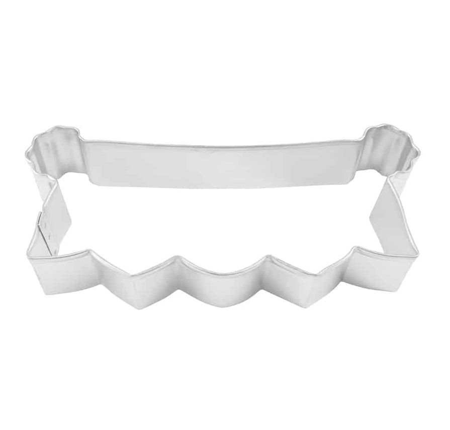 R&amp;M Banner Cookie Cutter 5"
