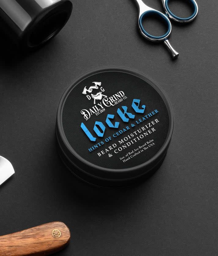 Daily Grind Beard Balm Locke Cedar and Leather
