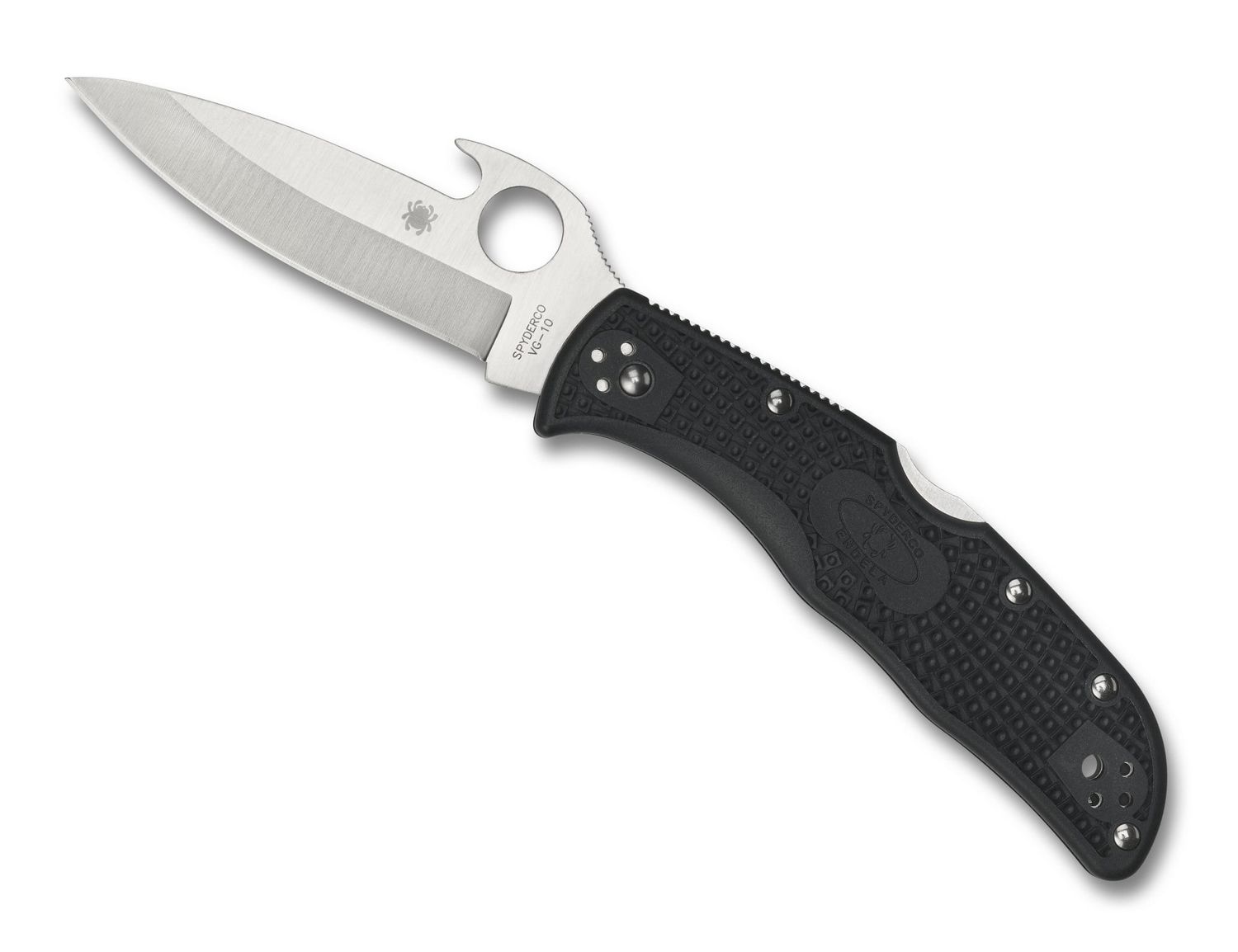 Spyderco, Endela with Gray FRN, VG10 Emerson Wave Opener