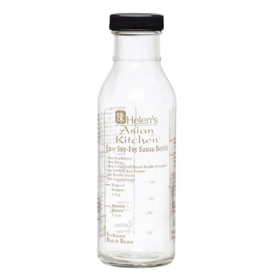 Helen's Asian Kitchen Glass Stir-Fry Sauce Bottle 13oz