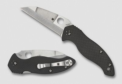 Spyderco, Canis Carbon Fiber G10 Handle and CPM S30V