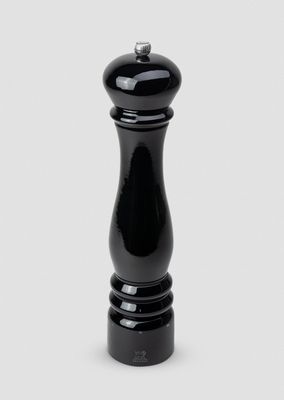 Peugeot Paris électrique u'Select Electric Wood Pepper Mill -Black Lacquer 34cm