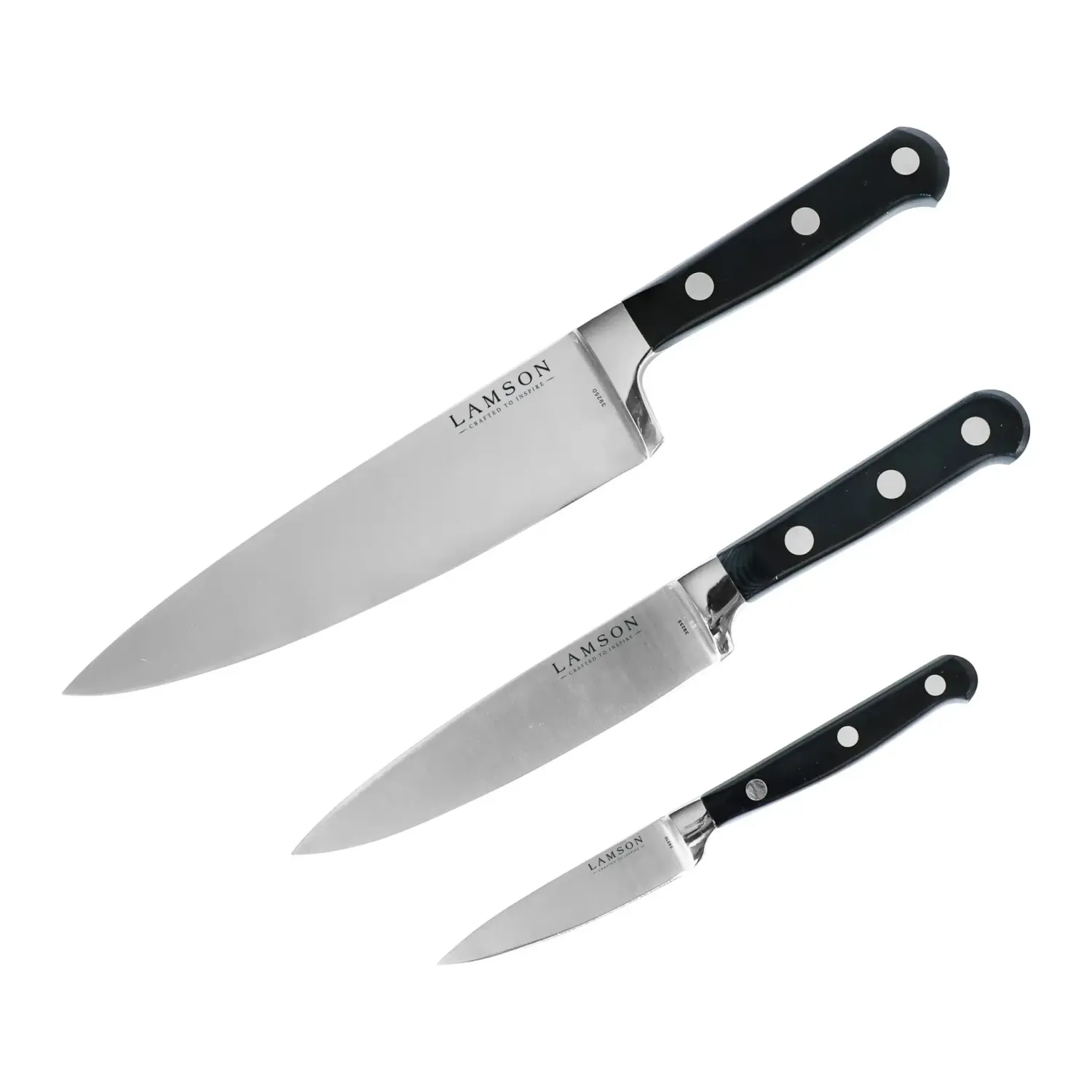 Lamson, Midnight Series 3 Piece Premier Forged Chef’s Set
