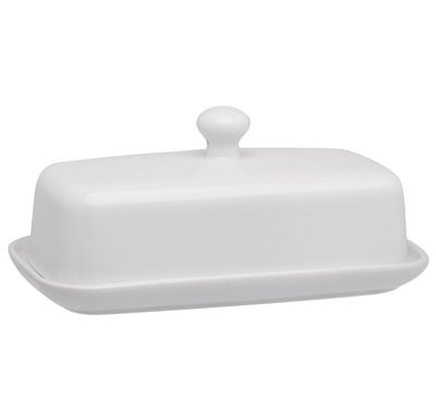 HIC Kitchen Porcelain Butter Dish