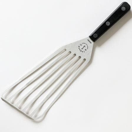Lamson, 4" x 9" Jumbo Chef’s Slotted Turner Right Handed, POM Handle