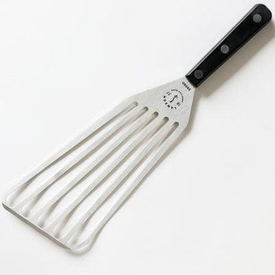 Lamson, 4" x 9" Jumbo Chef’s Slotted Turner Right Handed, POM Handle
