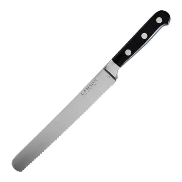 Lamson, Midnight Premier Forged 8" Serrated Bread Knife