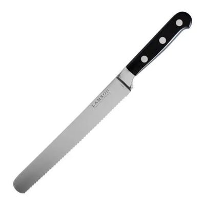 Lamson, Midnight Premier Forged 8" Serrated Bread Knife