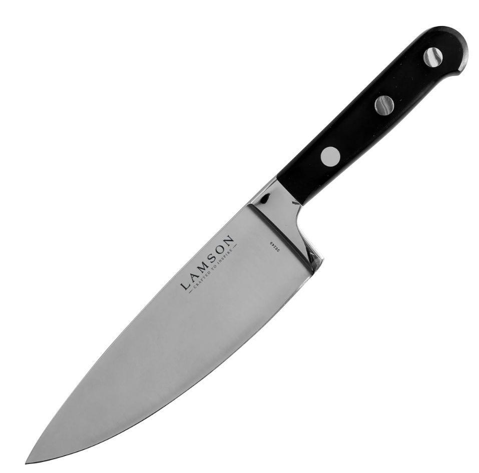 Lamson, Midnight Series 6″ Premier Forged Chef’s Knife