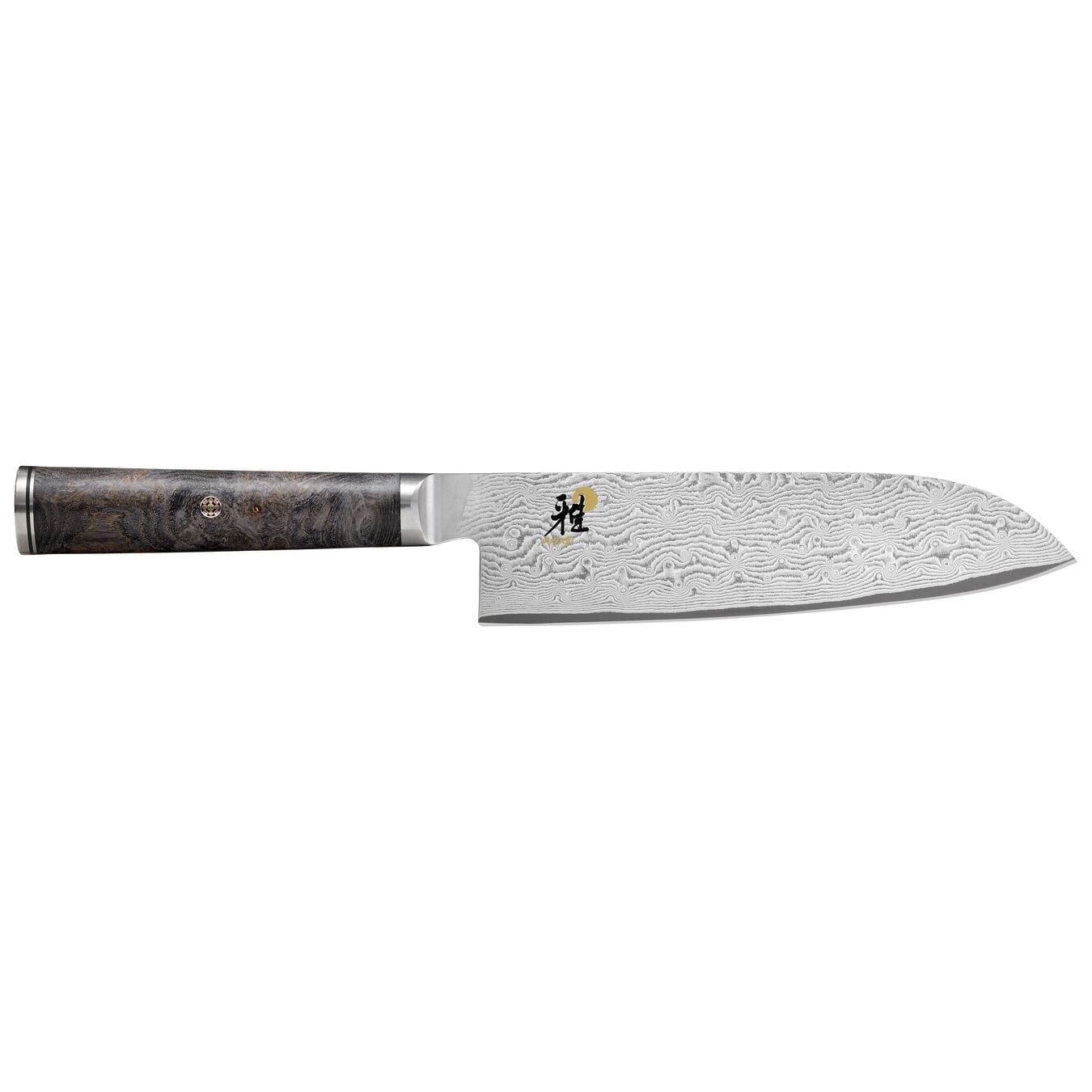 Zwilling, Miyabi, Black, 7" Fine Edge Santoku Damascus
