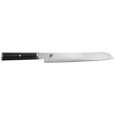 Zwilling, MIYABI, Kaizen 9.5" Bread Knife, Damascus