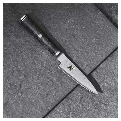 Zwilling, MIYABI, Black 3.5" Paring Knife Damascus