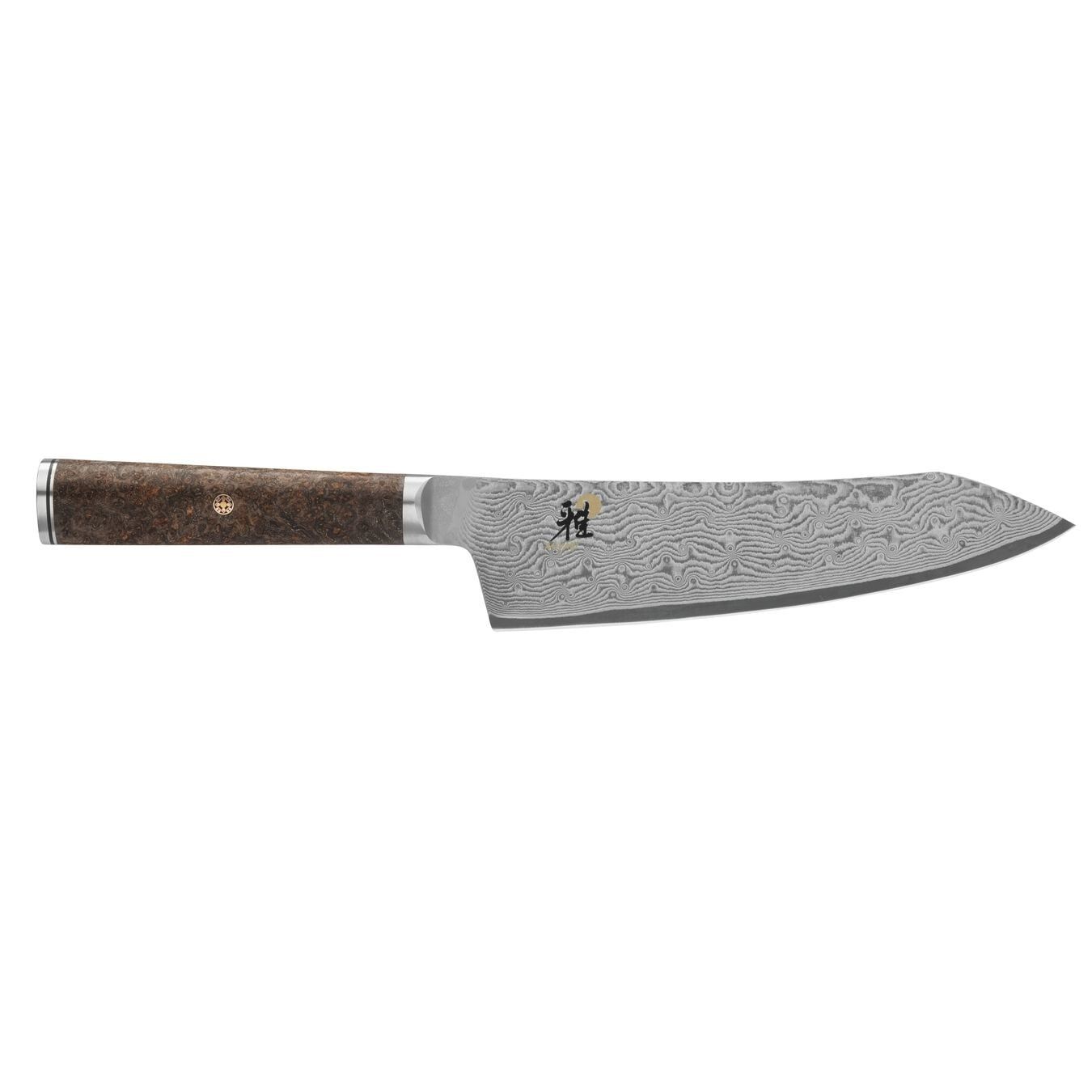 Zwilling, MIYABI, Black Fine Edge 7" Rocking Santoku Damascus
