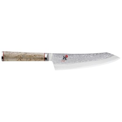 Zwilling MIYABI Birchwood SG2 7 Rocking Santoku Fine Edge Damascus