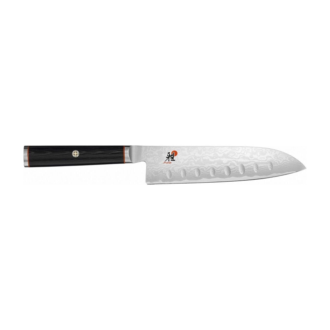 Zwilling Miyabi, Kaizen 5.5" Santoku Hollow Edge, Damascus