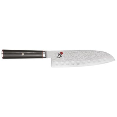Zwilling, MIYABI, Kaizen, 7" Hollow Edge Santoku Damascus