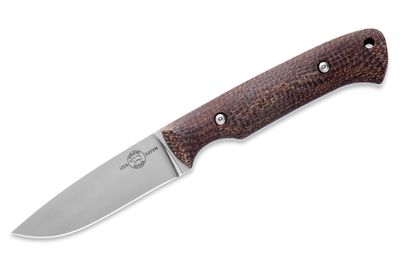 White River Knife &amp; Tool Hunter, Natural Burlap Micarta, CPM S35VN