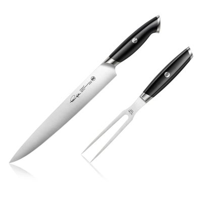 Cangshan Thomas Keller 2 Piece Carving Set Black