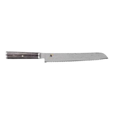 Zwilling, MIYABI, Black 9.5" Bread Knife Damascus