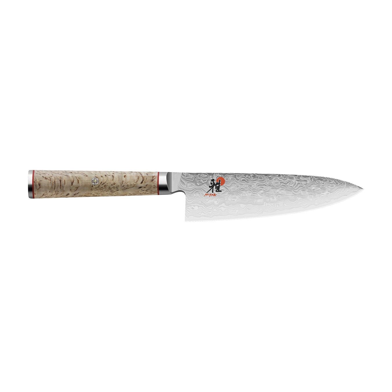Zwilling Miyabi Birchwood SG2 6" Chef's Knife Damascus