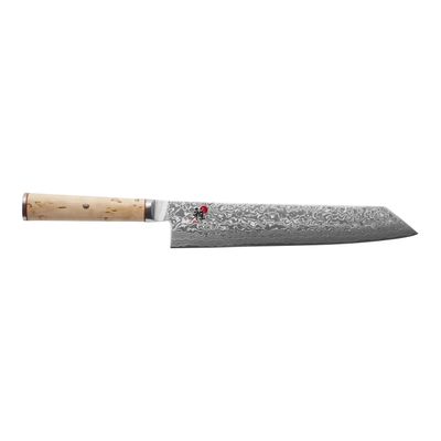 Zwilling, MIYABI Birchwood SG2, 9.5" Kiritsuke, Damascus