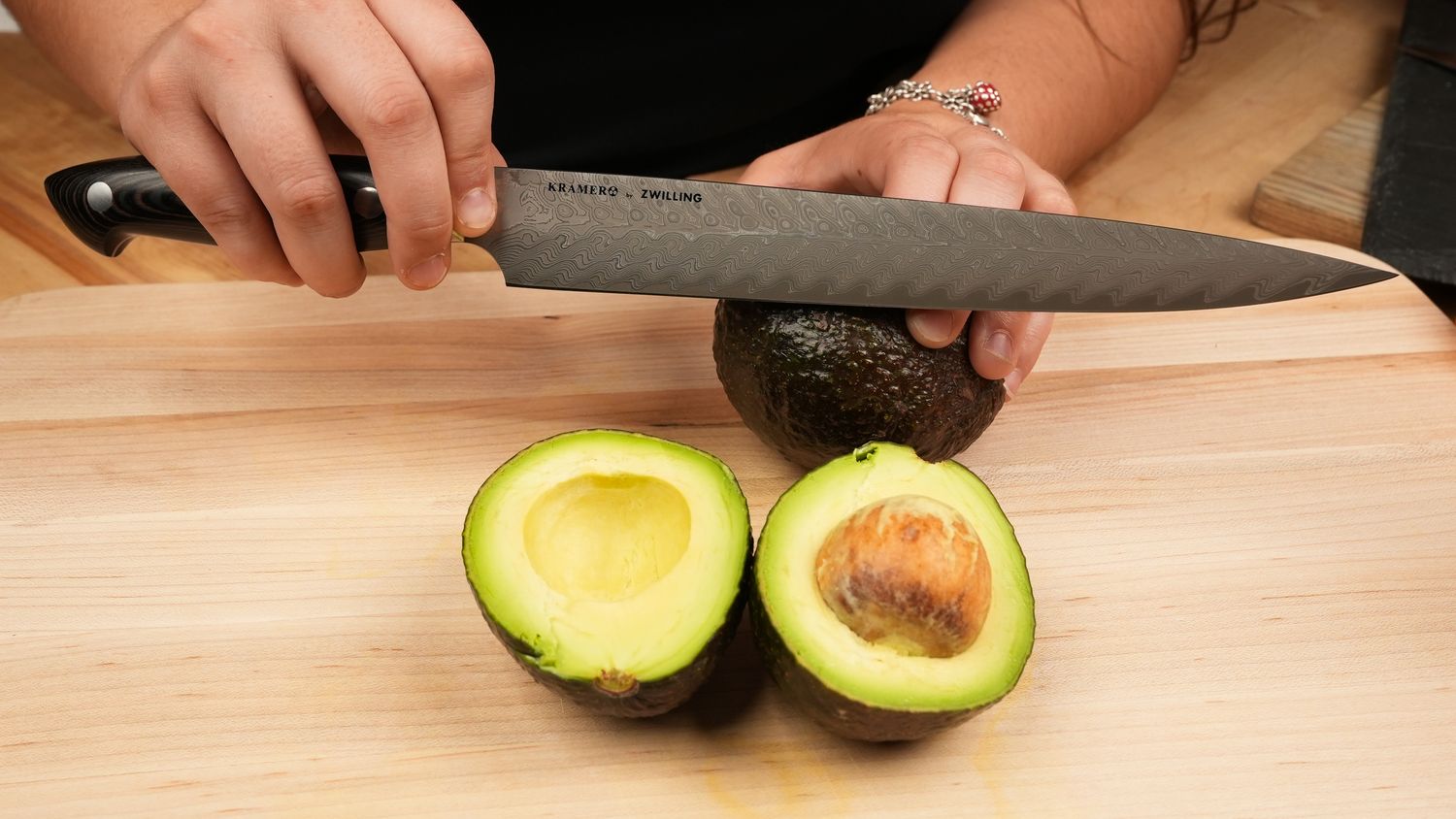 Zwilling, Bob Kramer, 9" Carving Knife, Euroline Stainless Damascus