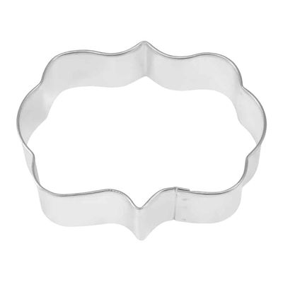 R&amp;M Plaque Cookie Cutter 3.5"
