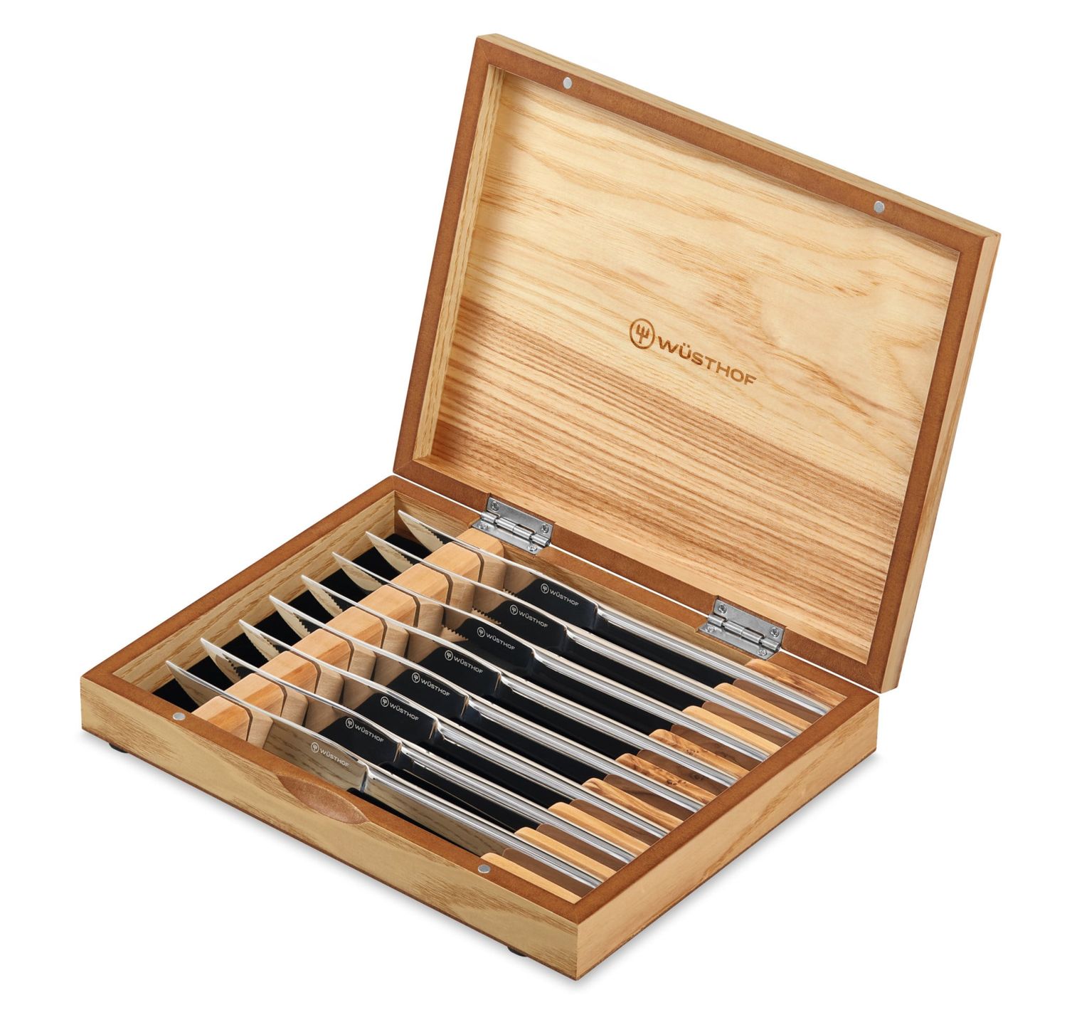 Wusthof Serrated 8 Piece Stainless Mignon Steak Knife Set
