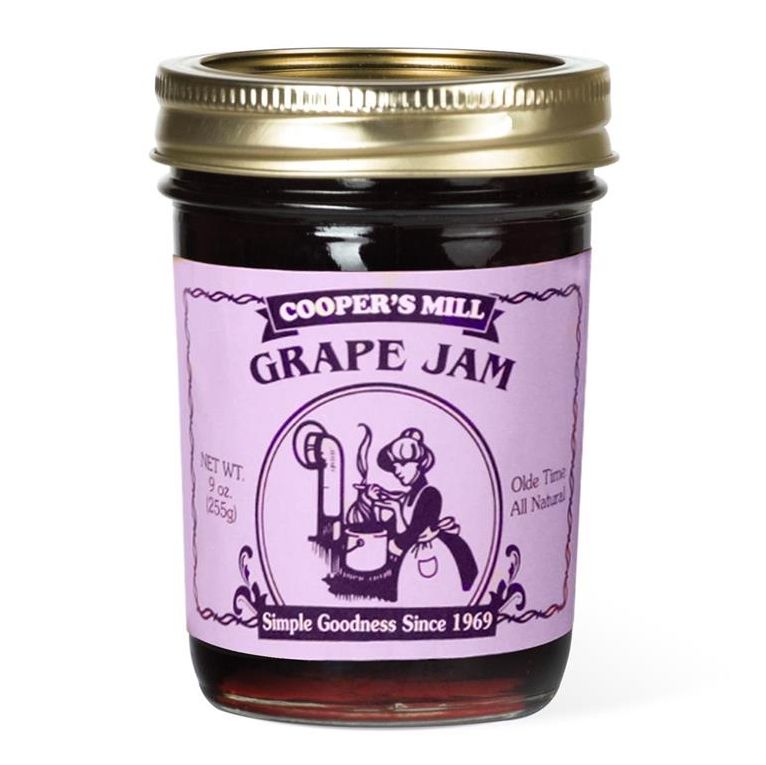 Cooper's Mill Grape Jelly, Half Pint