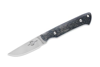 White River Knife &amp; Tool, Small Game, Black Burlap Micarta, CPM S35VN
