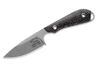 White River Knife &amp; Tool, M1 Caper, Black Burlap Micarta, CPM S35VN