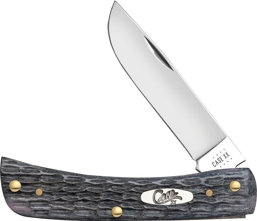 Case Cutlery Sod Buster Jr Crandall Gray jig bone and carbon